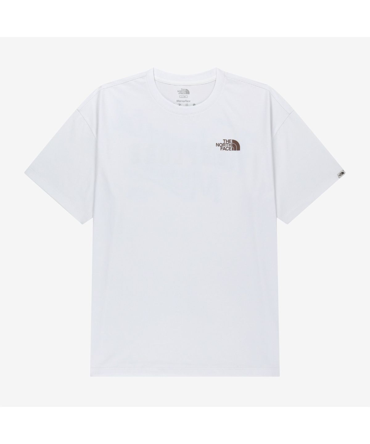 노스페이스(THE NORTH FACE) NT7US23K 그래피티 EX 반팔 티 WHITE