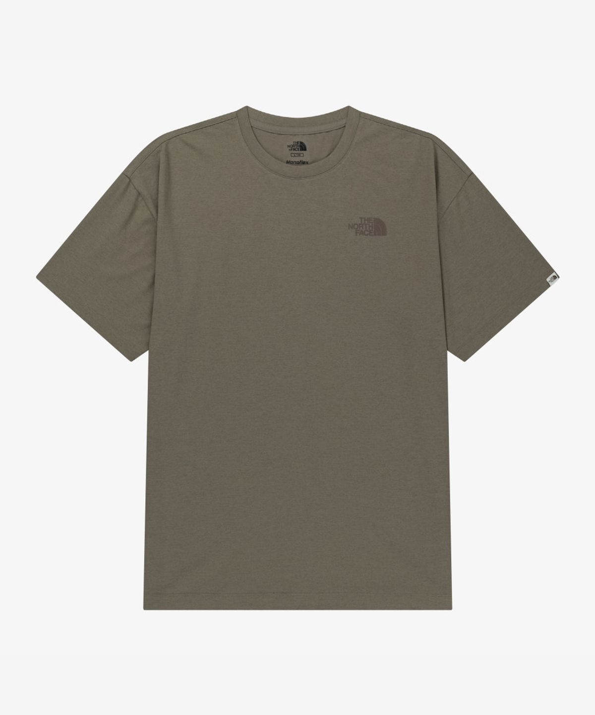 노스페이스(THE NORTH FACE) NT7US23L 그래피티 EX 반팔 티 BEIGE BROWN