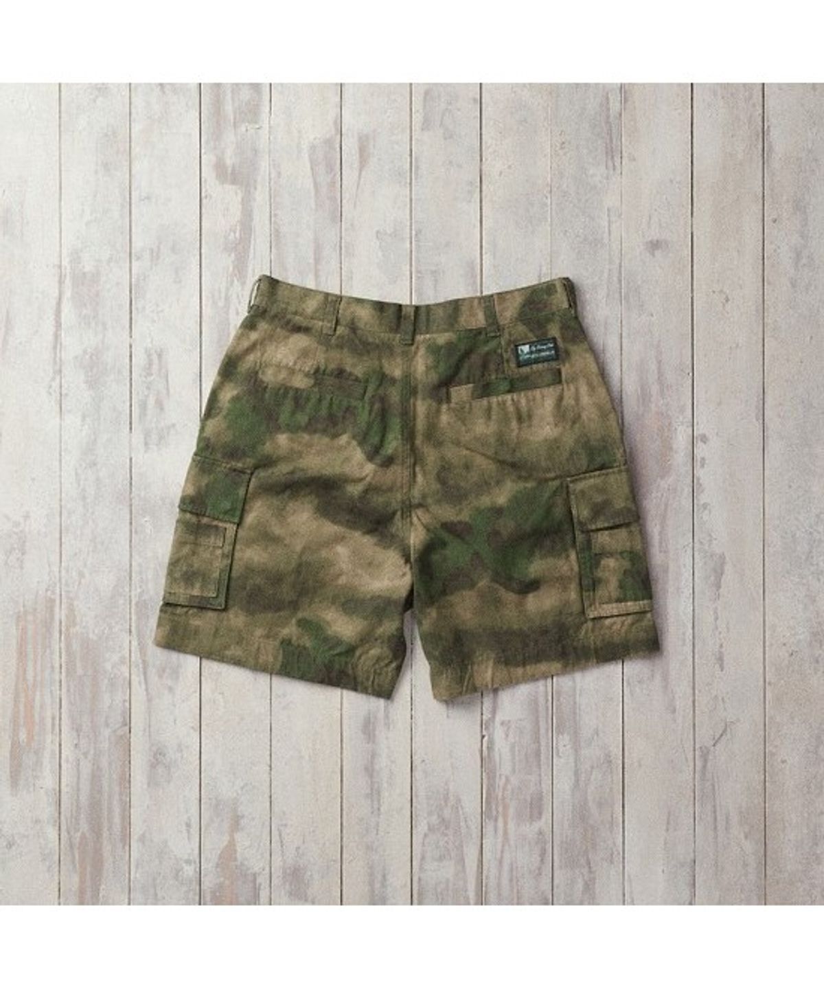 헨리코튼(HENRY COTTONS) [Fly Fishing Club] British Utility Short  Camouflage  AZPOM26220OGX