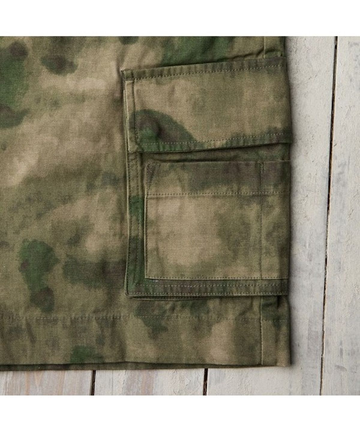 헨리코튼(HENRY COTTONS) [Fly Fishing Club] British Utility Short  Camouflage  AZPOM26220OGX