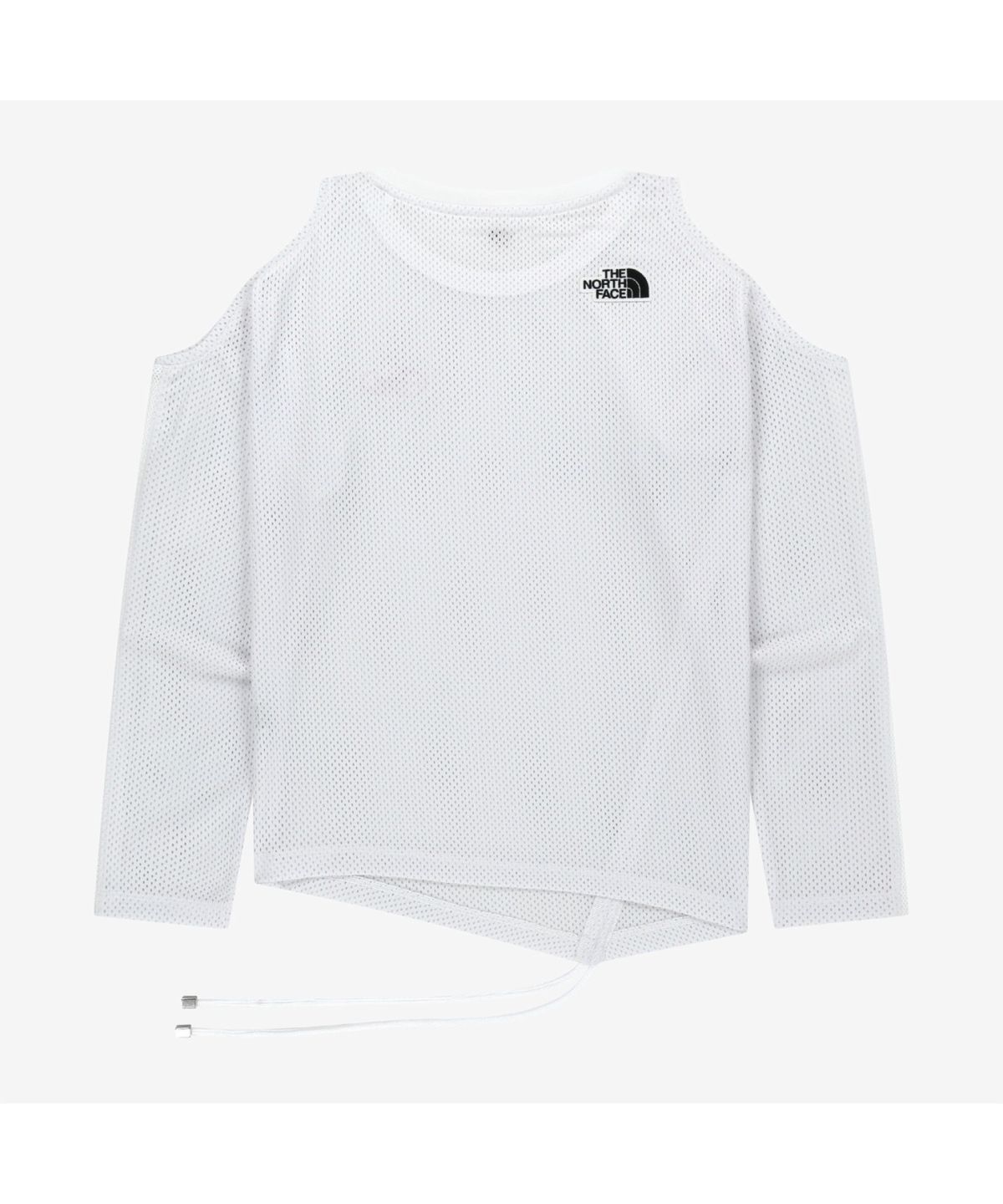 노스페이스(THE NORTH FACE) NT7TS31K 여성 에어로넷 긴팔 티 WHITE
