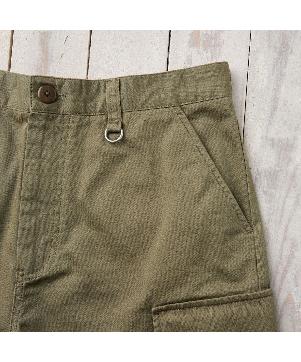 헨리코튼(HENRY COTTONS) [Fly Fishing Club] Cotton Cargo Short AZPOM26230KHX
