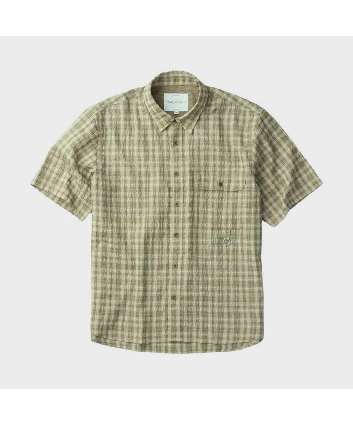 헨리코튼(HENRY COTTONS) [Fly Fishing Club] Check Utility Shirt AZSAM26220KHL