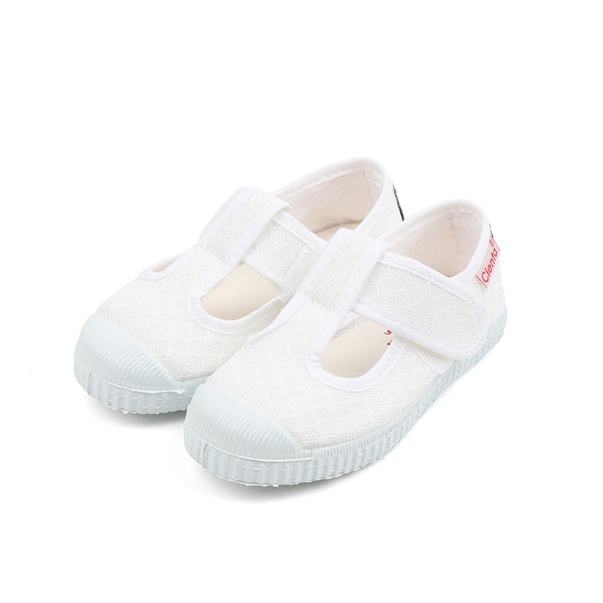 씨엔타 키즈(CIENTA KIDS) 산달리아 스크래치 레히야 화이트