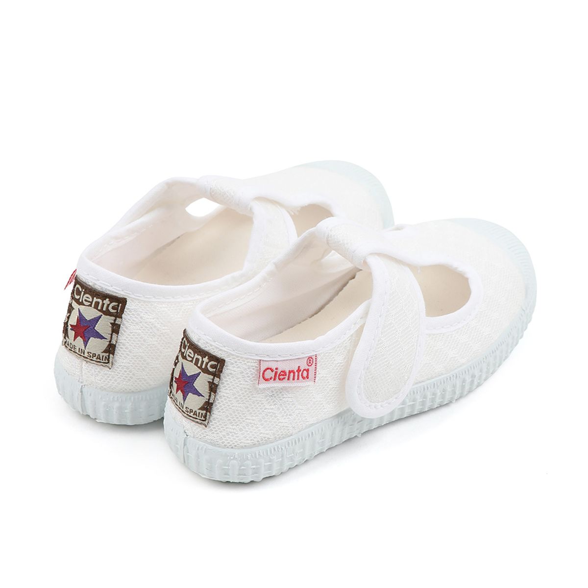 씨엔타 키즈(CIENTA KIDS) 산달리아 스크래치 레히야 화이트