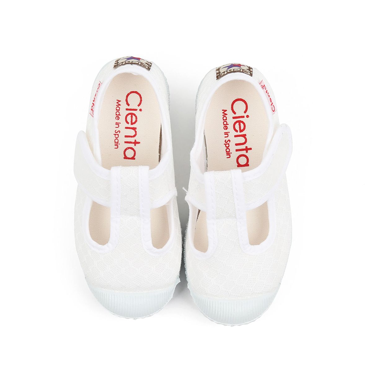 씨엔타 키즈(CIENTA KIDS) 산달리아 스크래치 레히야 화이트