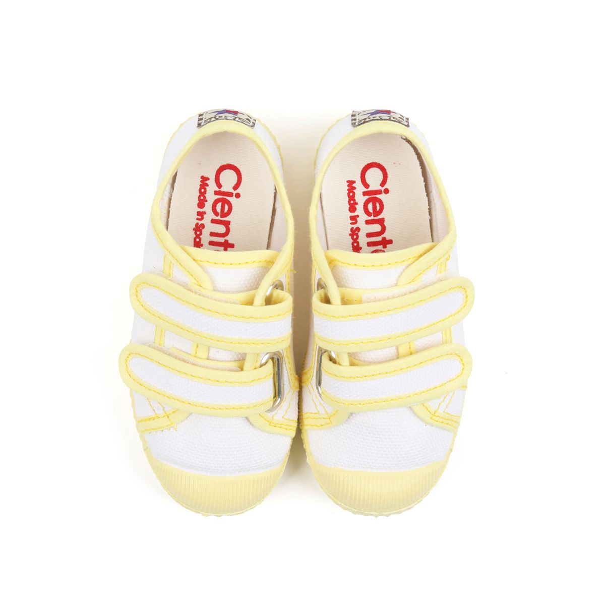 씨엔타 키즈(CIENTA KIDS) 버스켓 더블 벨크로 파리스 레몬