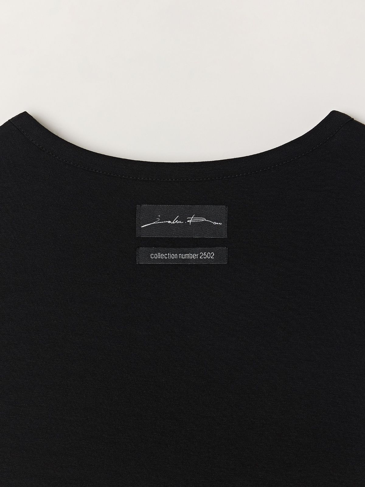 잡화룸(JABHUAROOM) MAXI TAG DRESS, (BLACK)
