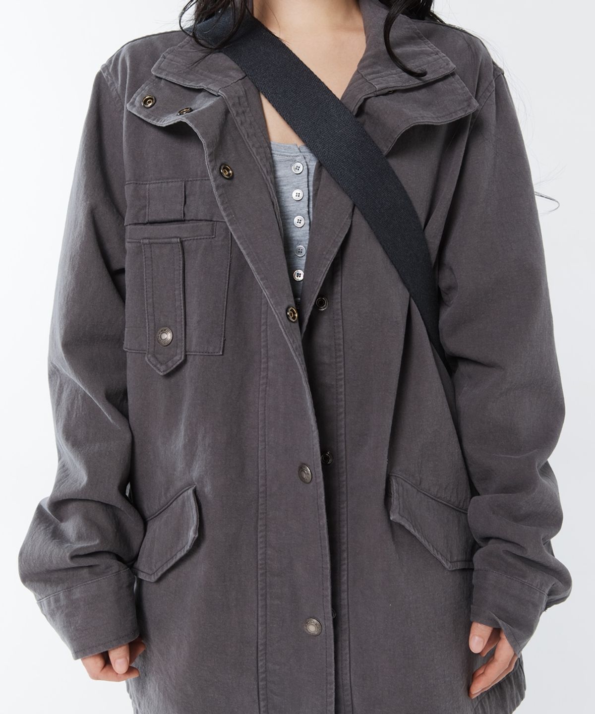 콜로신스(COLOCYNTH) Sandy Jacket Charcoal