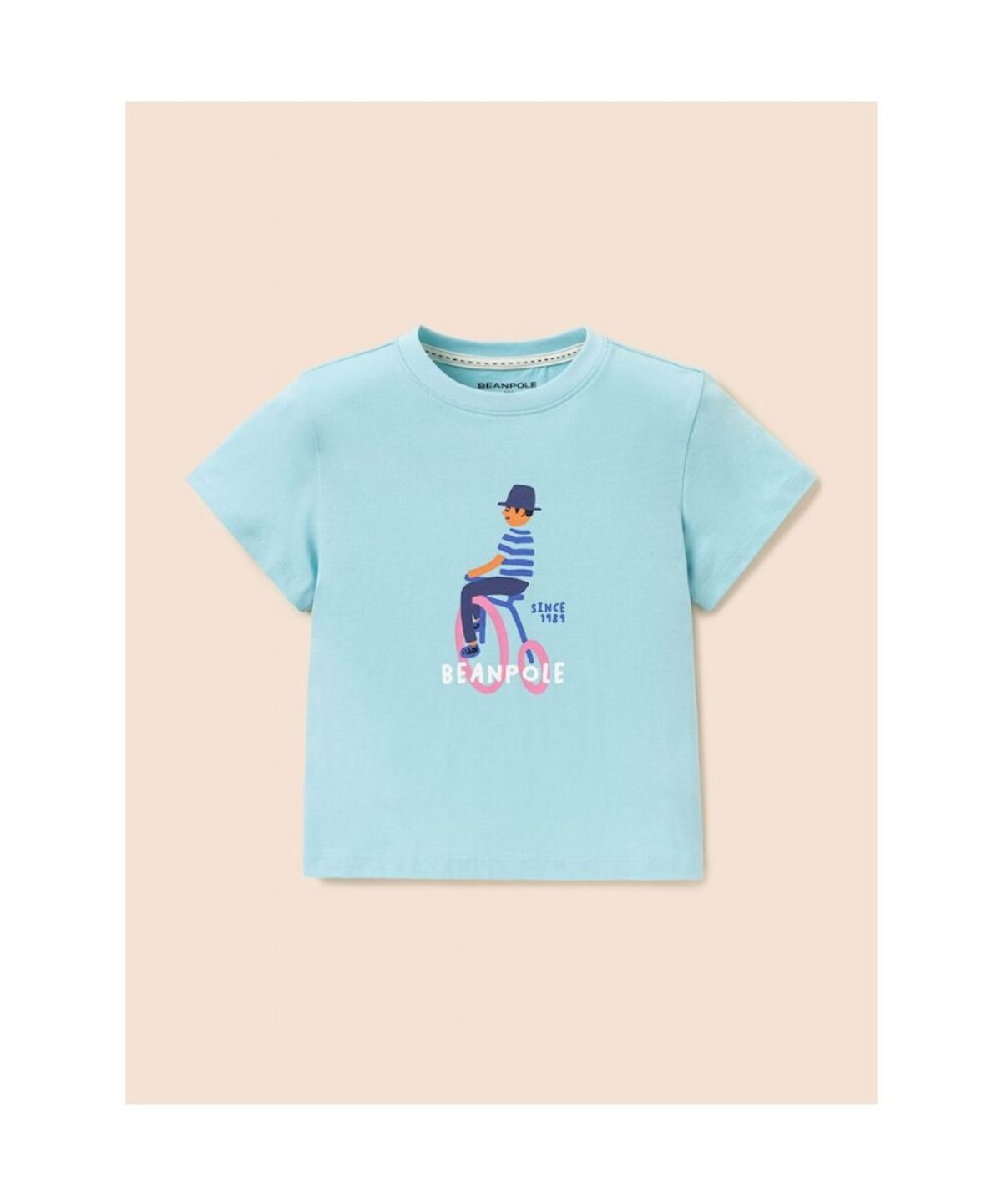 빈폴 키즈(BEANPOLE KIDS) 빈폴 나야나 자전거 그래픽 티셔츠  라이트 그린 (BI6442U08L)