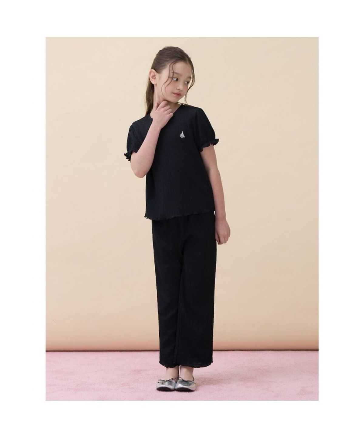 빈폴 키즈(BEANPOLE KIDS) 핫썸머 차르르 주름지 투피스  블랙 (BI6471G015)