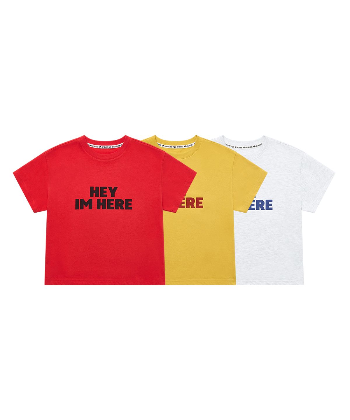 런레빗(RUNRABBIT) Cloudy HEY Tshirt