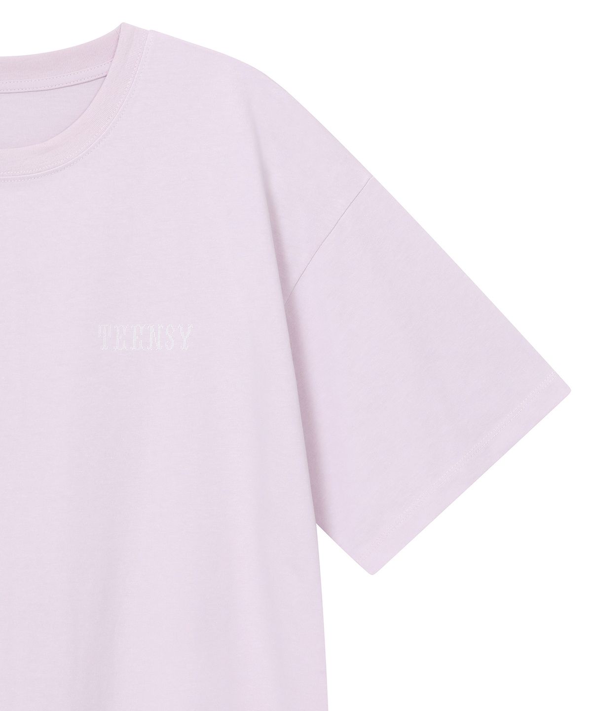 틴시(TEENSY) 듀얼 로고 박스 티 (핑크)