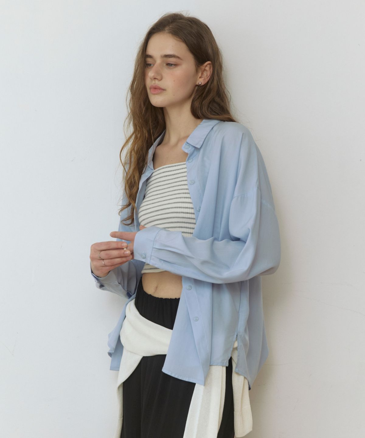 어다울(ADAUL) Soft overfit shirts - sora