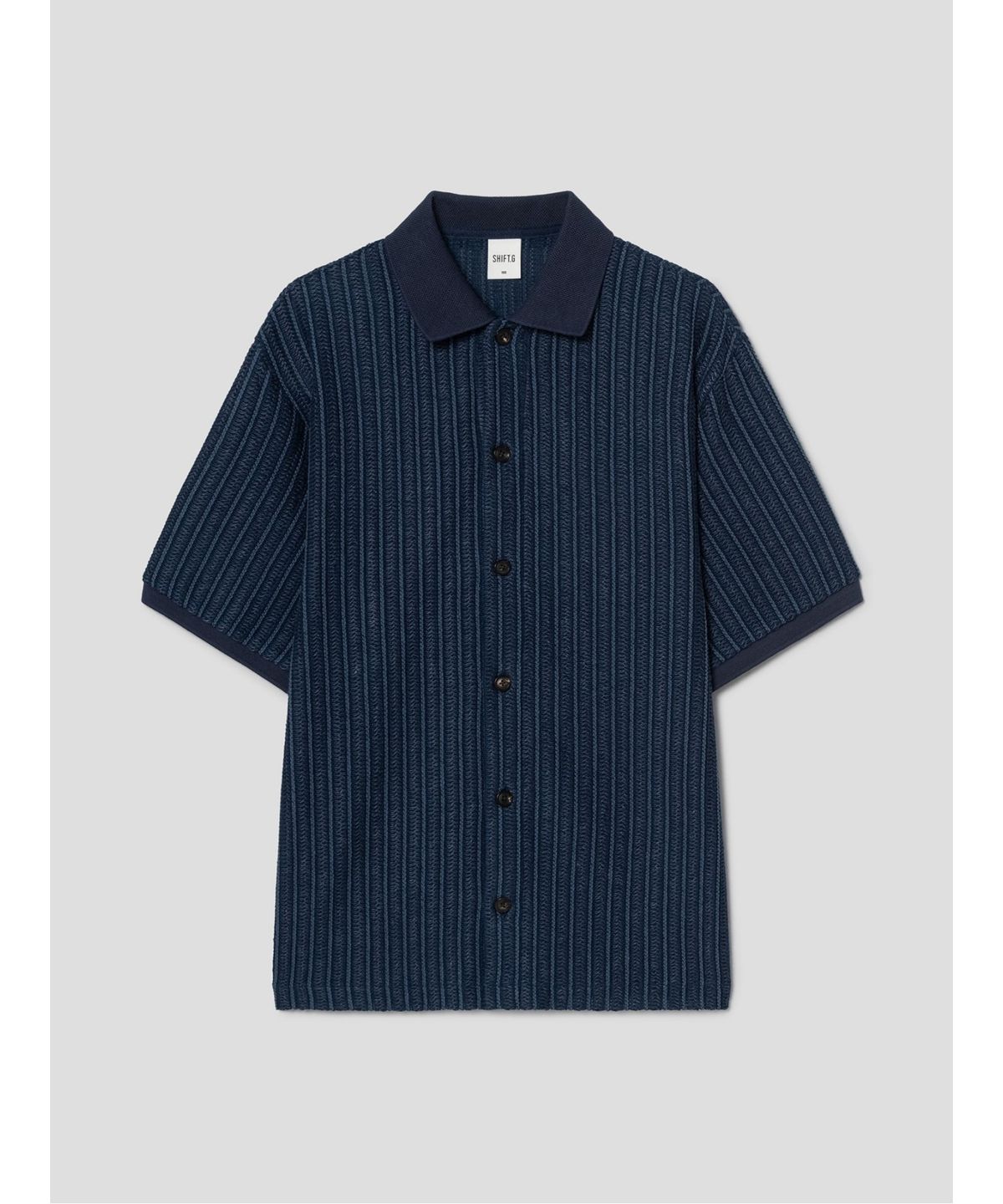 시프트지(SHIFT.G) Cotton Jersey Cardigan  Blue