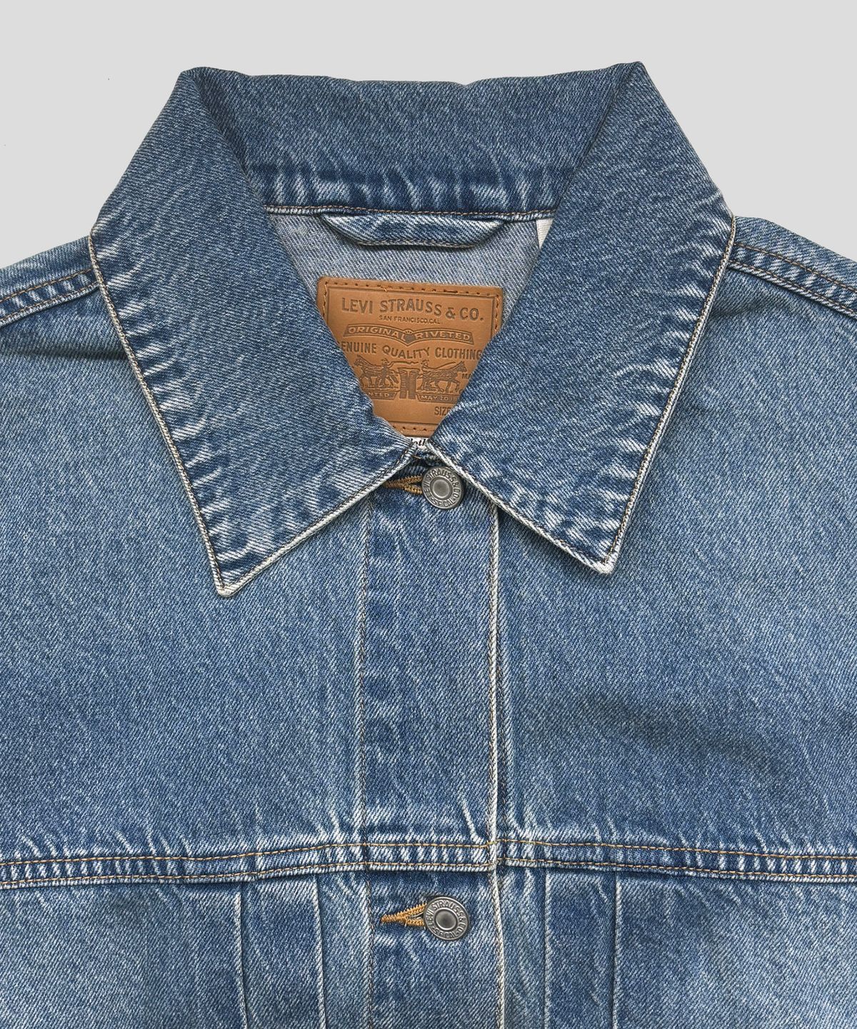 리바이스(LEVI'S) TYPE II 크롭 트러커 008GC-0000