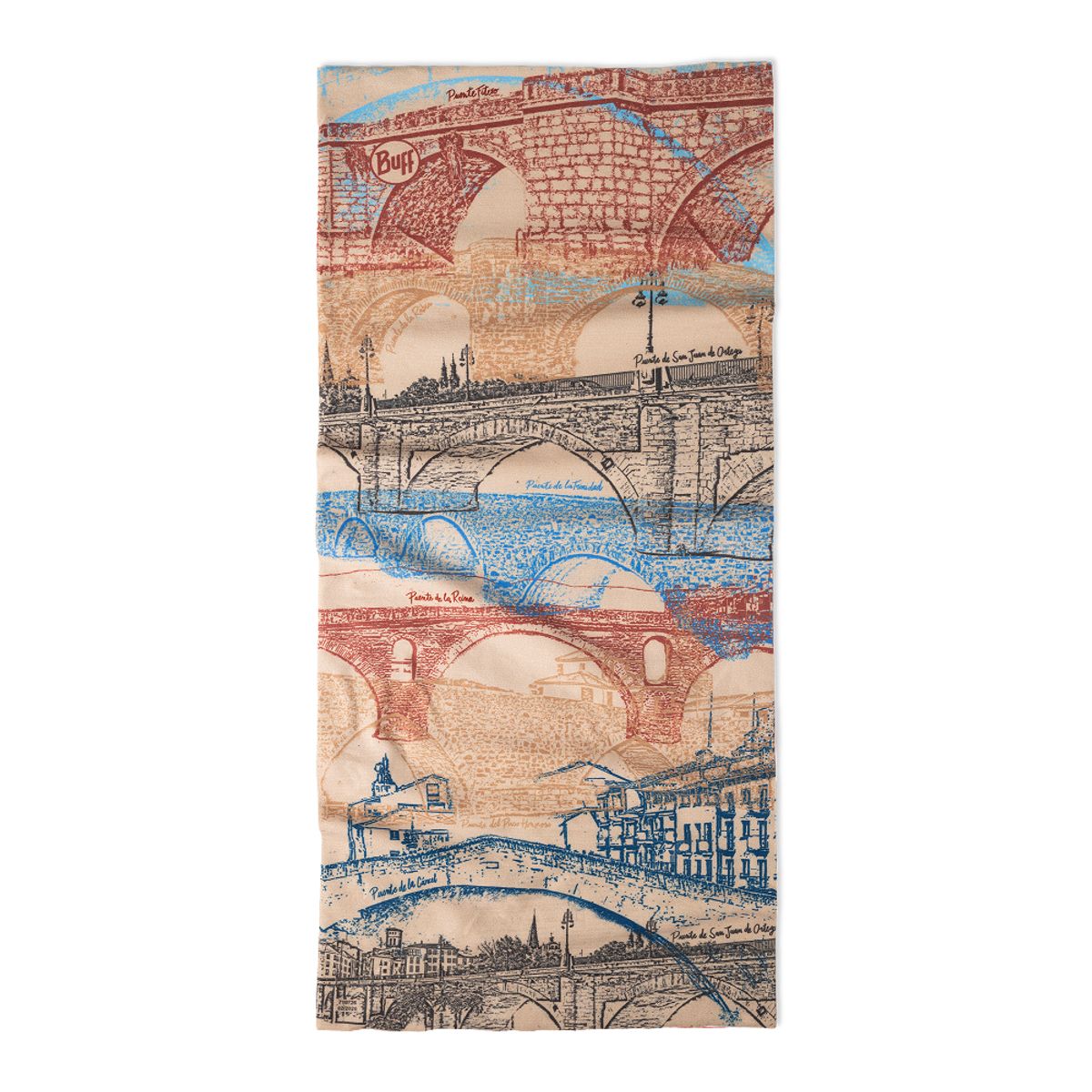 버프(BUFF) 쿨넷UV 넥웨어 CAMINO PUENTES CLOUD