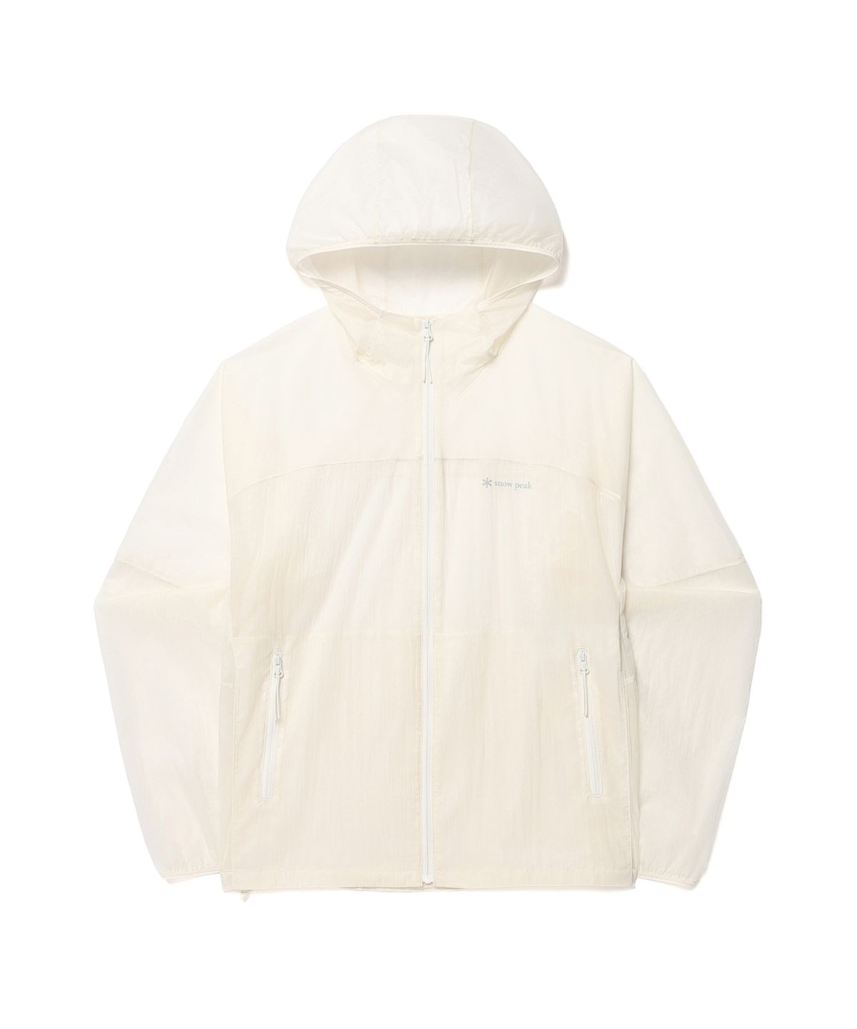 스노우피크 어패럴(SNOWPEAK APPAREL) 피코라이트 초경량 여성 바람막이 (S26MWTWB75) Off White