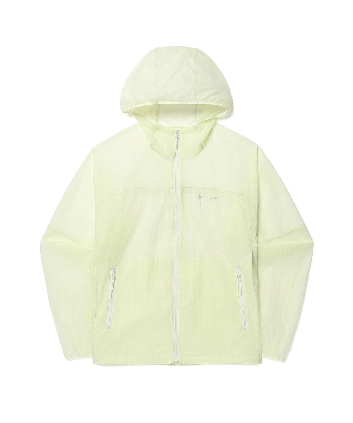 스노우피크 어패럴(SNOWPEAK APPAREL) 피코라이트 초경량 여성 바람막이 (S26MWTWB75) Lime Mint
