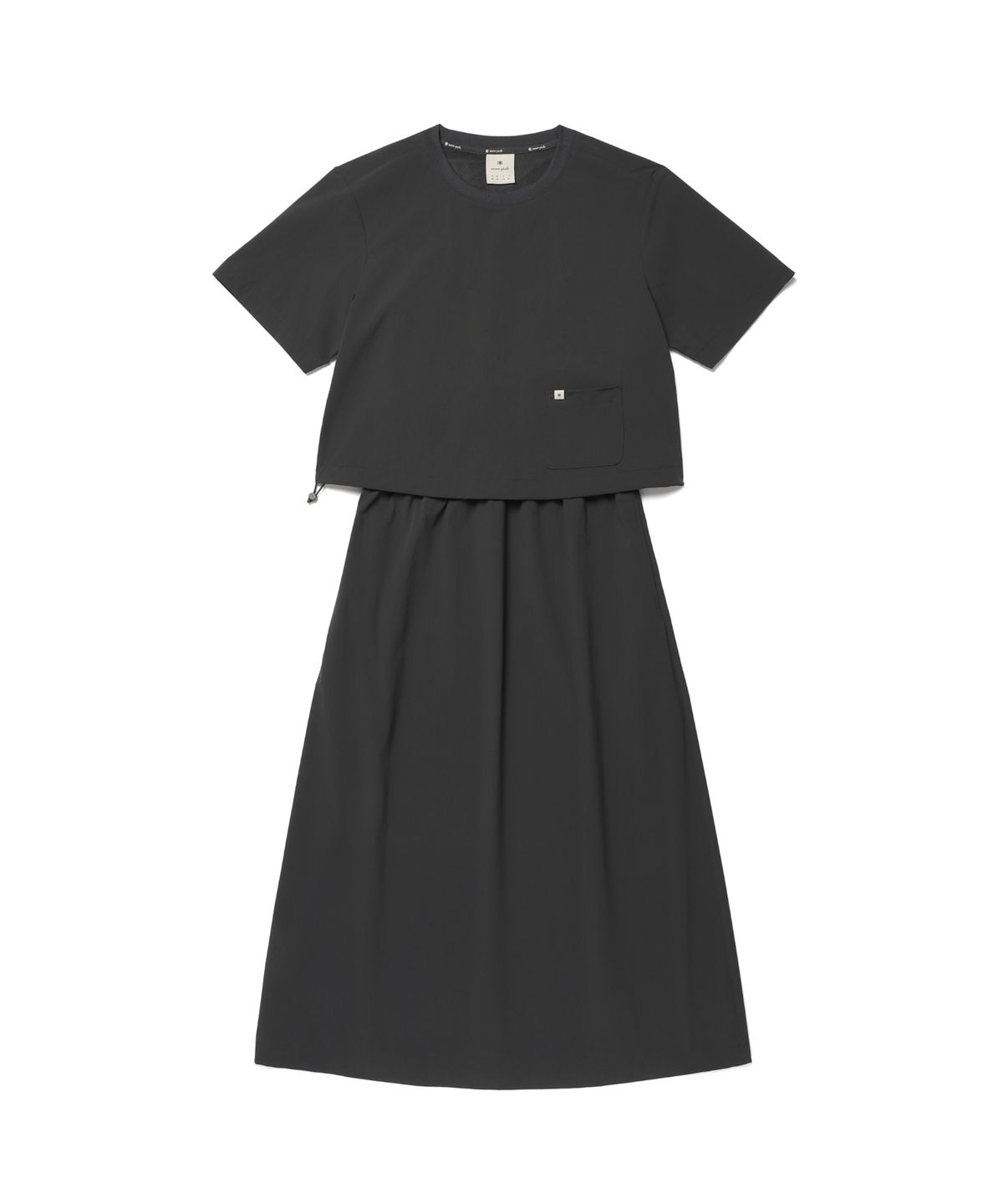 스노우피크 어패럴(SNOWPEAK APPAREL) 씬테크 베이직 원피스 (S26MWSOP31) Dark Charcoal