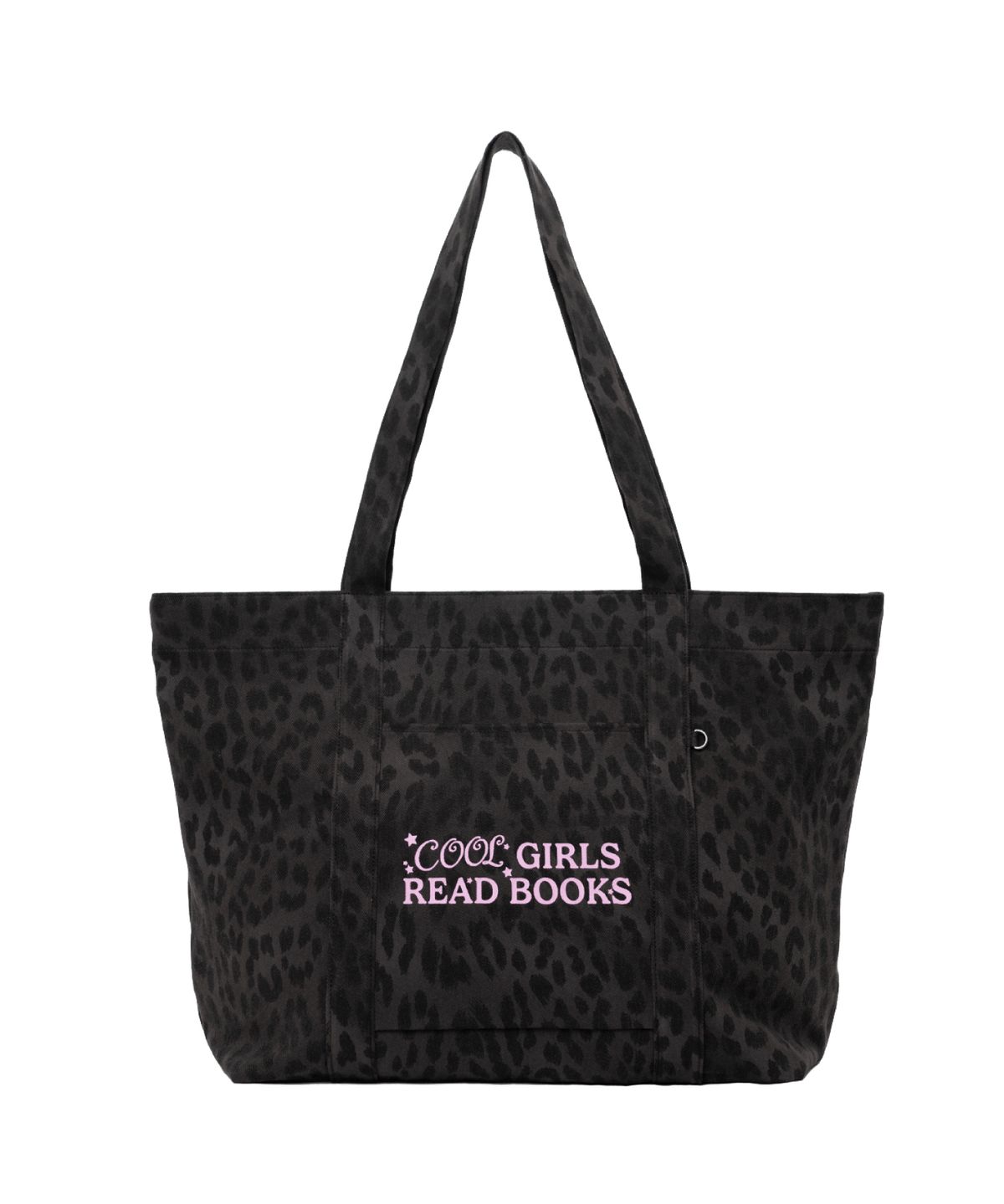 필인더블랭크(FILLINTHEBLANK) Jane Leopard Eco Bag (charcoal)