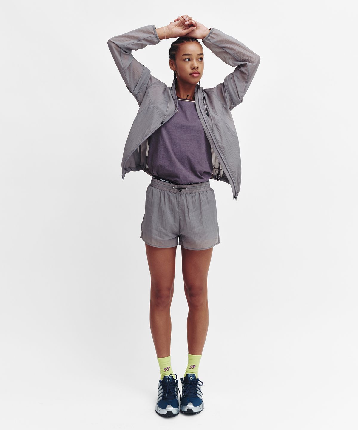미나수(MENASOO) Move Fit Dual Shorts