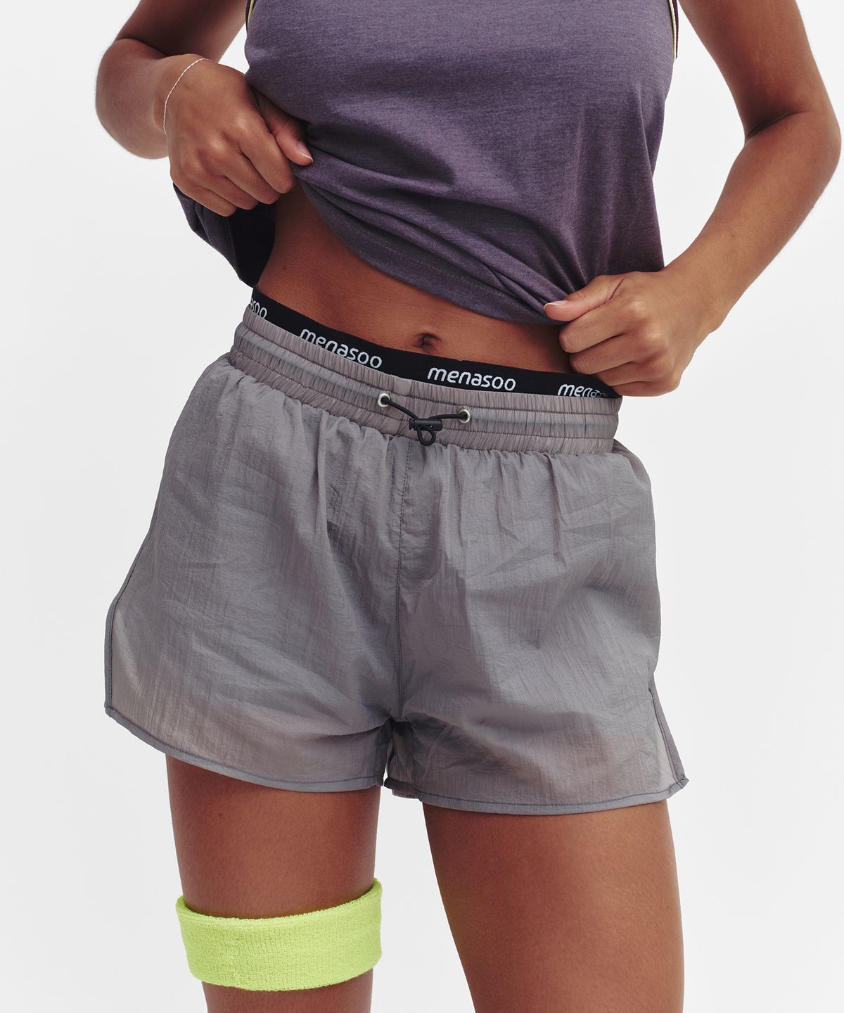 미나수(MENASOO) Move Fit Dual Shorts