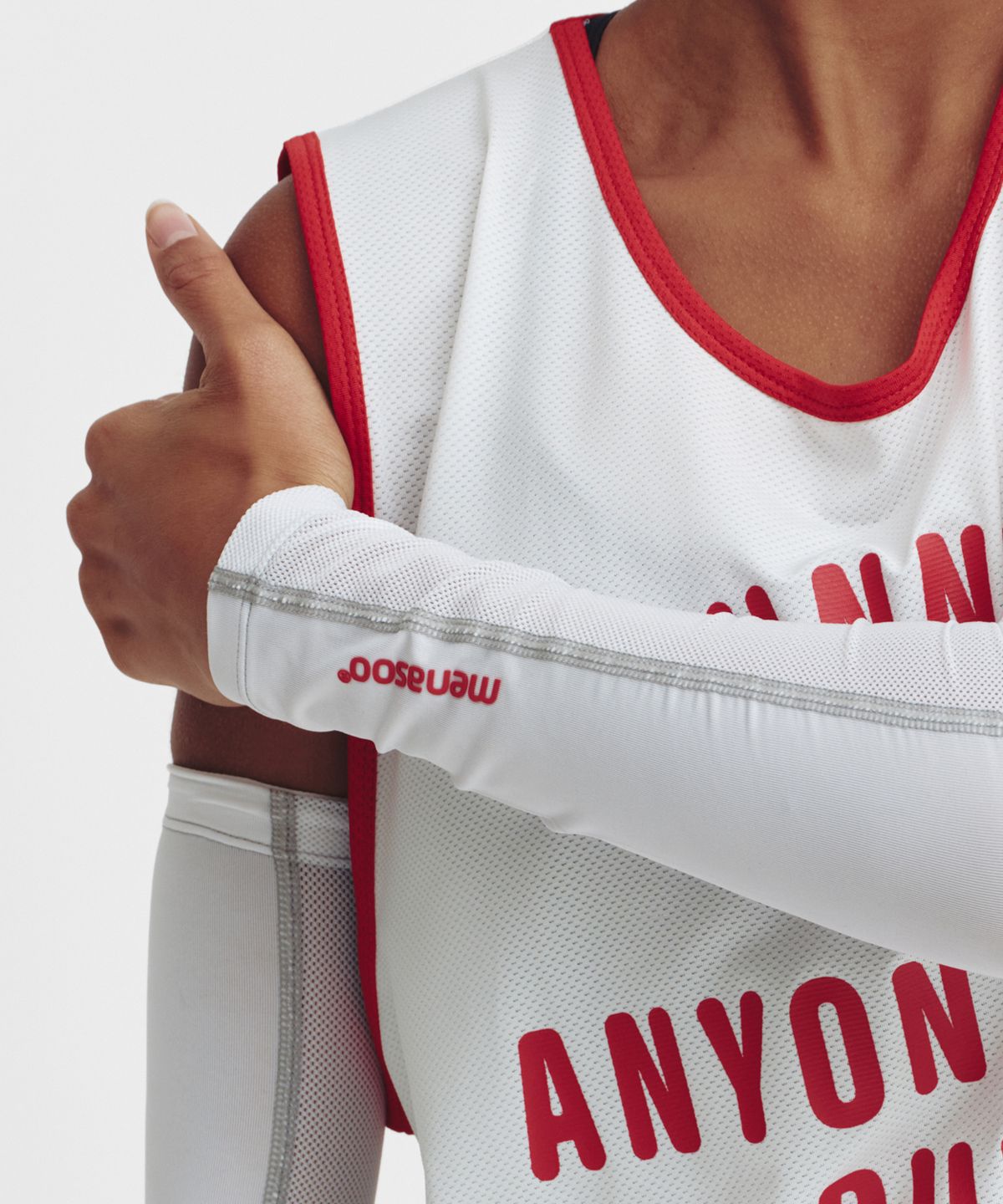 미나수(MENASOO) Air Mesh Running Arm Sleeves