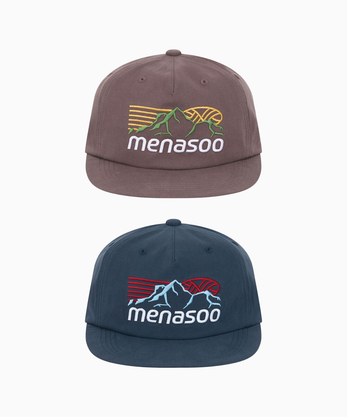 미나수(MENASOO) Mountain Logo Cotton Cap