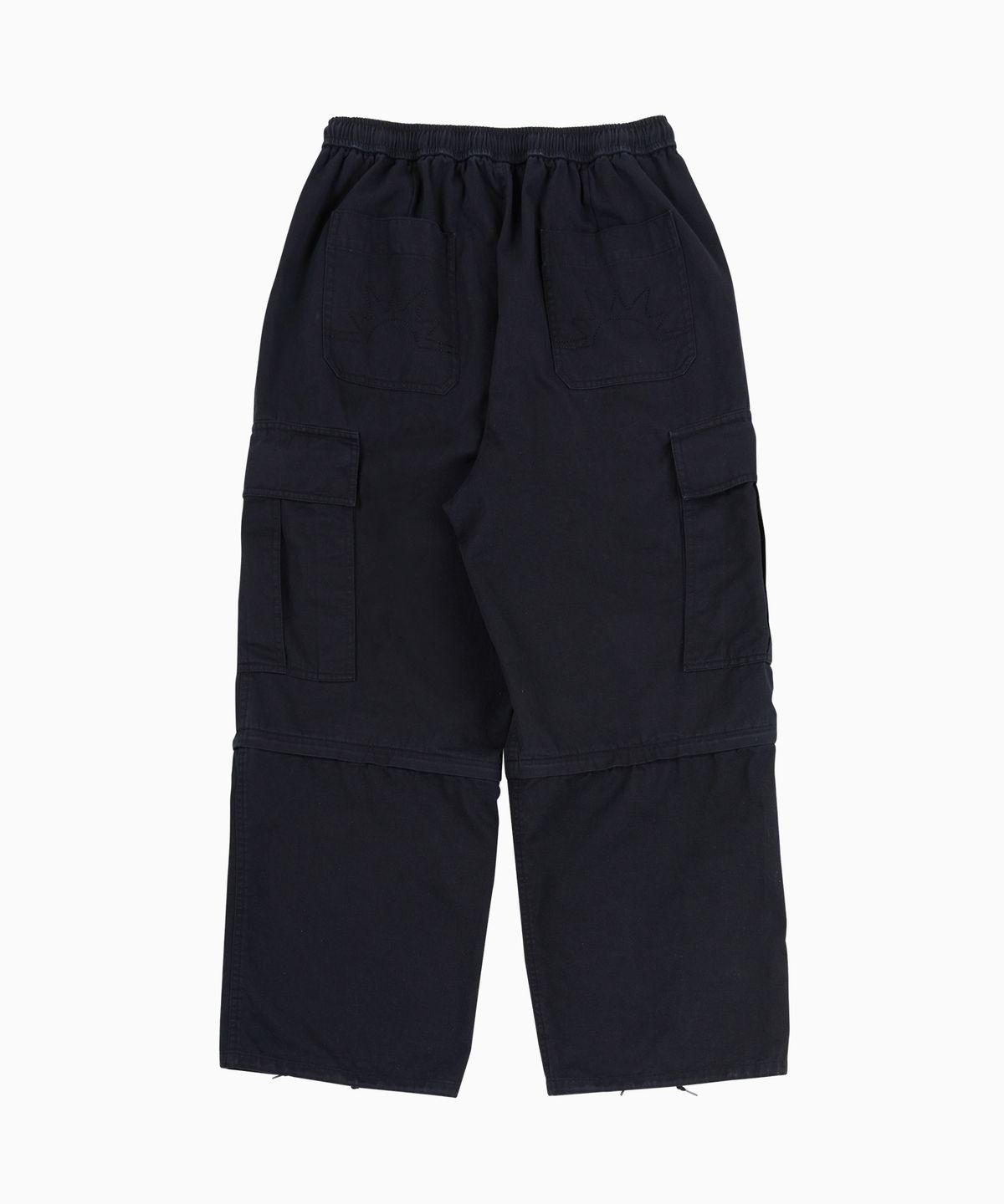 헬로 선라이즈(HELLO SUNRISE) 2way Cotton Cargo PT_Black
