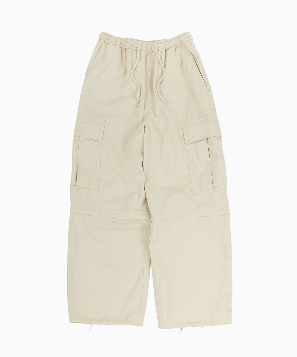 헬로 선라이즈(HELLO SUNRISE) 2way Cotton Cargo PT_Cream