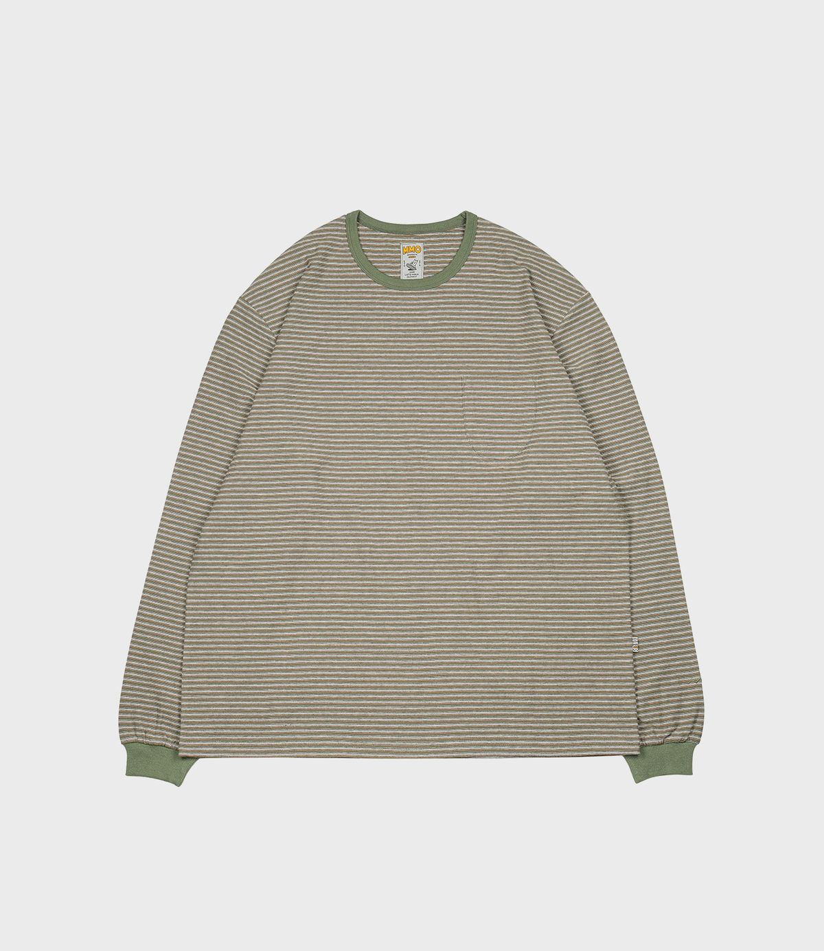 에메모가든(MMOGARDEN) pocket stripe l/s tee (2colors)