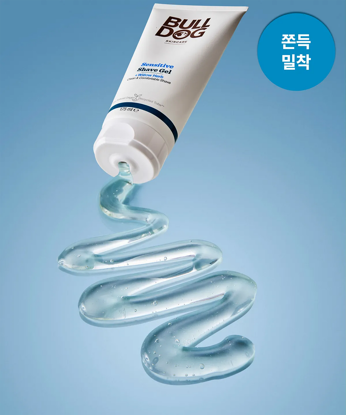 불독(BULLDOG) 불독 센시티브 쉐이브 젤 , 1개 175ml