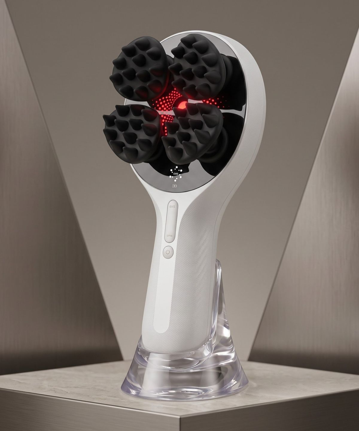 펄케어(PEARLCARE) 트윈업 헤드스파 두피 관리기 샴푸 마사지기
