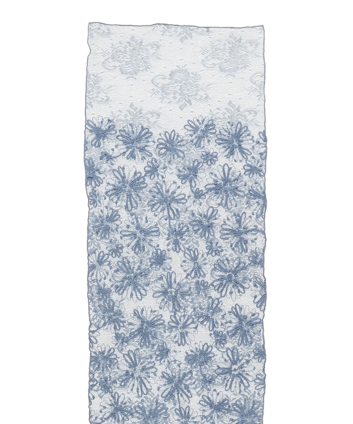 본바이한(BORNBYHAN) LOOMED BLOOM SCARF SKY BLUE