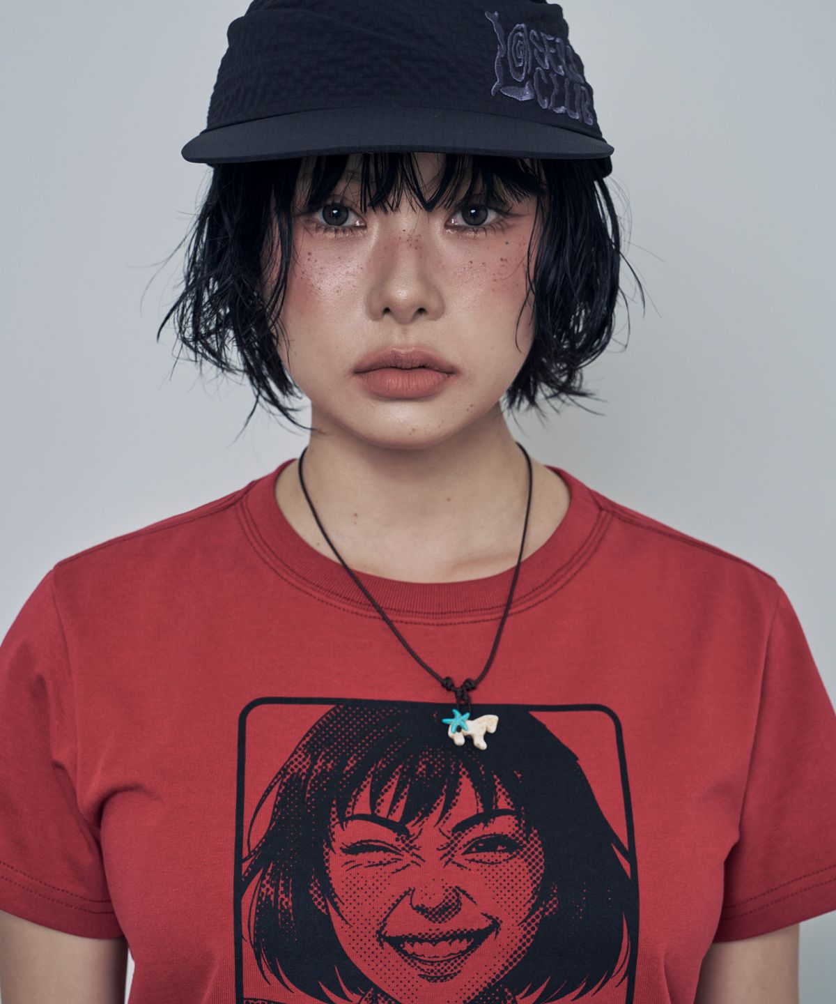 루저스클럽(LOSERS CLUB) 스타 포니 펜던트 목걸이 화이트