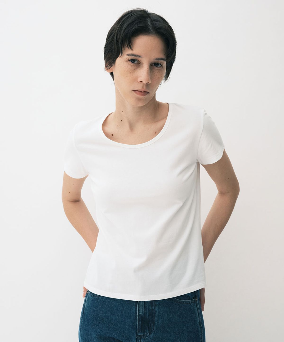 으음키임(EMKM) 유넥 실켓 티셔츠_3 COLORS