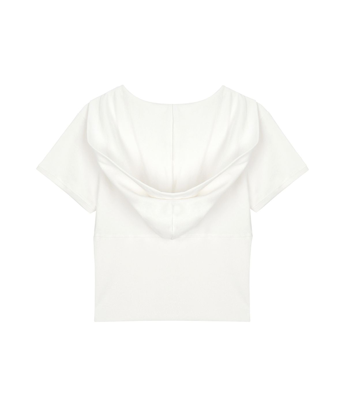 사일프레이(41PRAY) Prayyy V-neck Zip Hoodie / Ivory