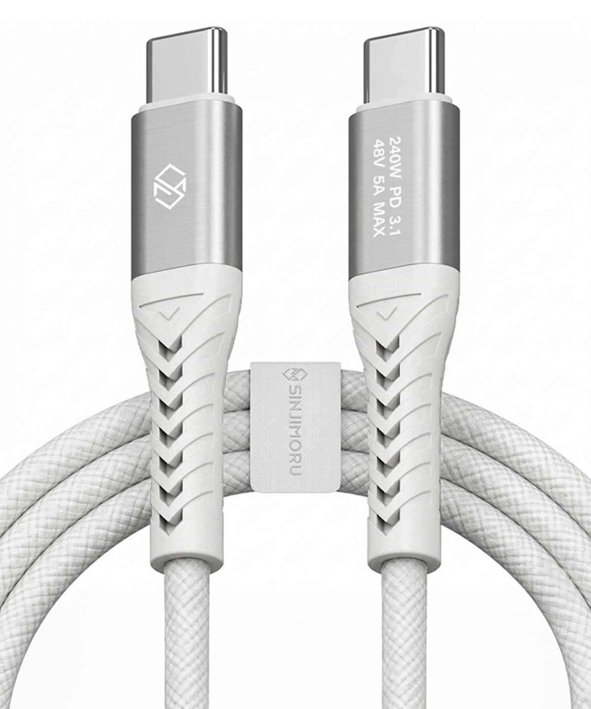 신지모루(SINJIMORU) 240W C to C 초고속 충전 케이블 충전기 맥북 전기자전거 0.5m 1m 2m 노트북