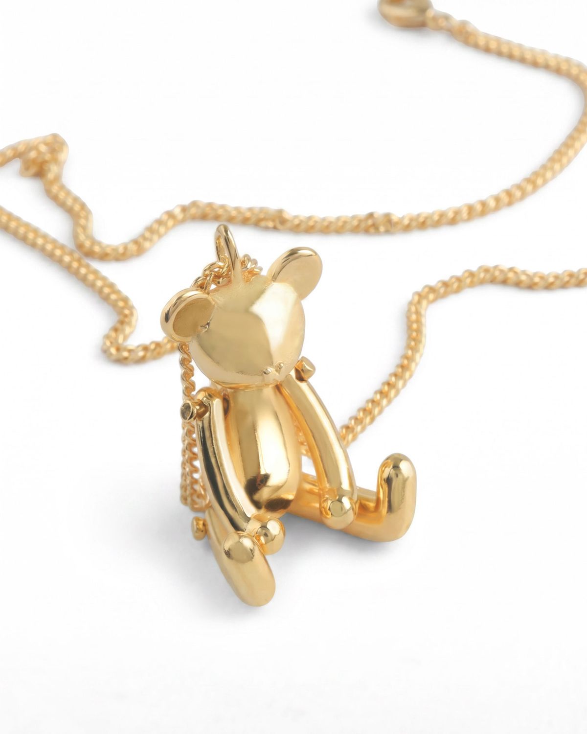 논논(NONENON) BEAR SILVER925 (18K GOLD PLATED)