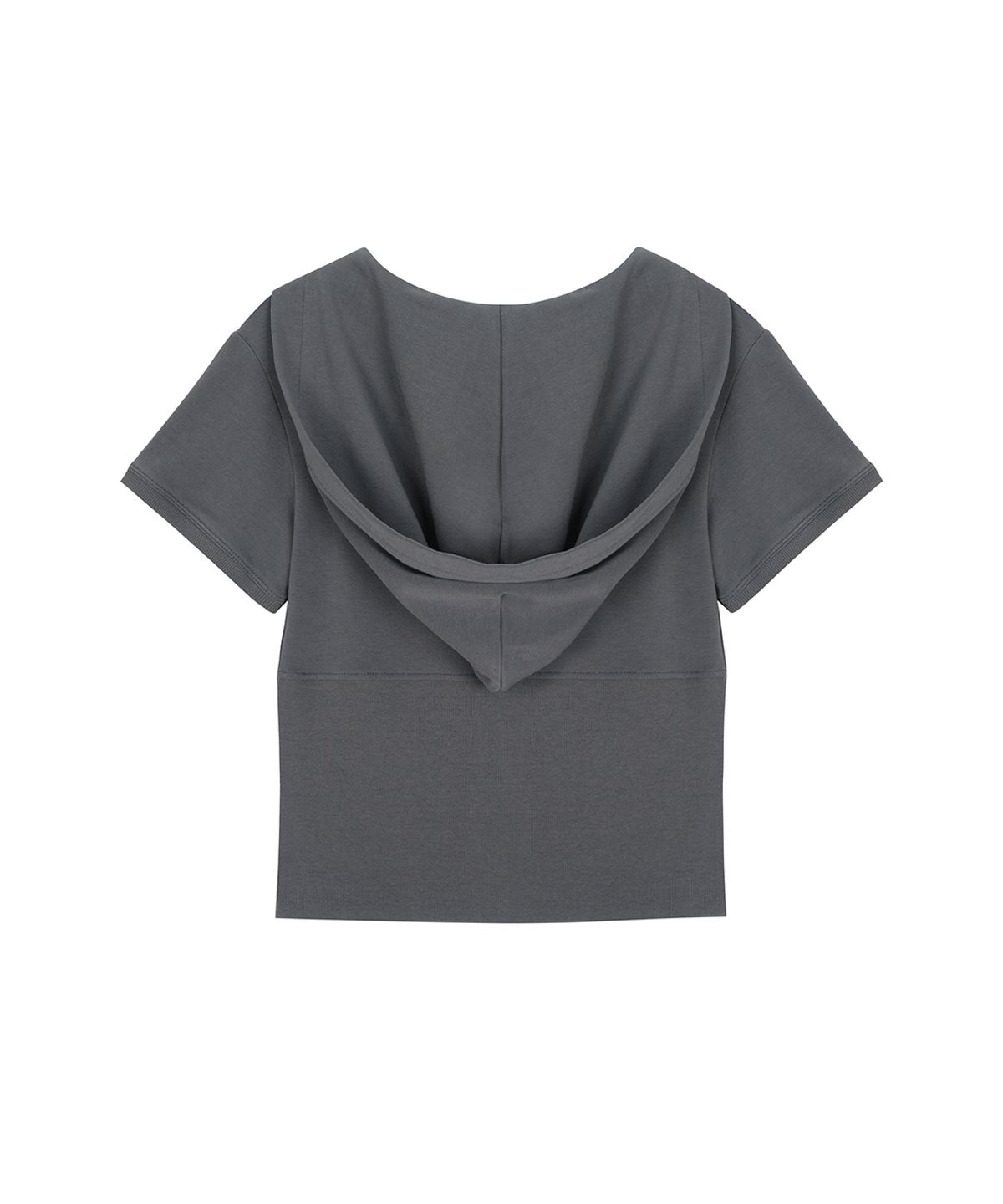 사일프레이(41PRAY) Prayyy V-neck Zip Hoodie / Charcoal