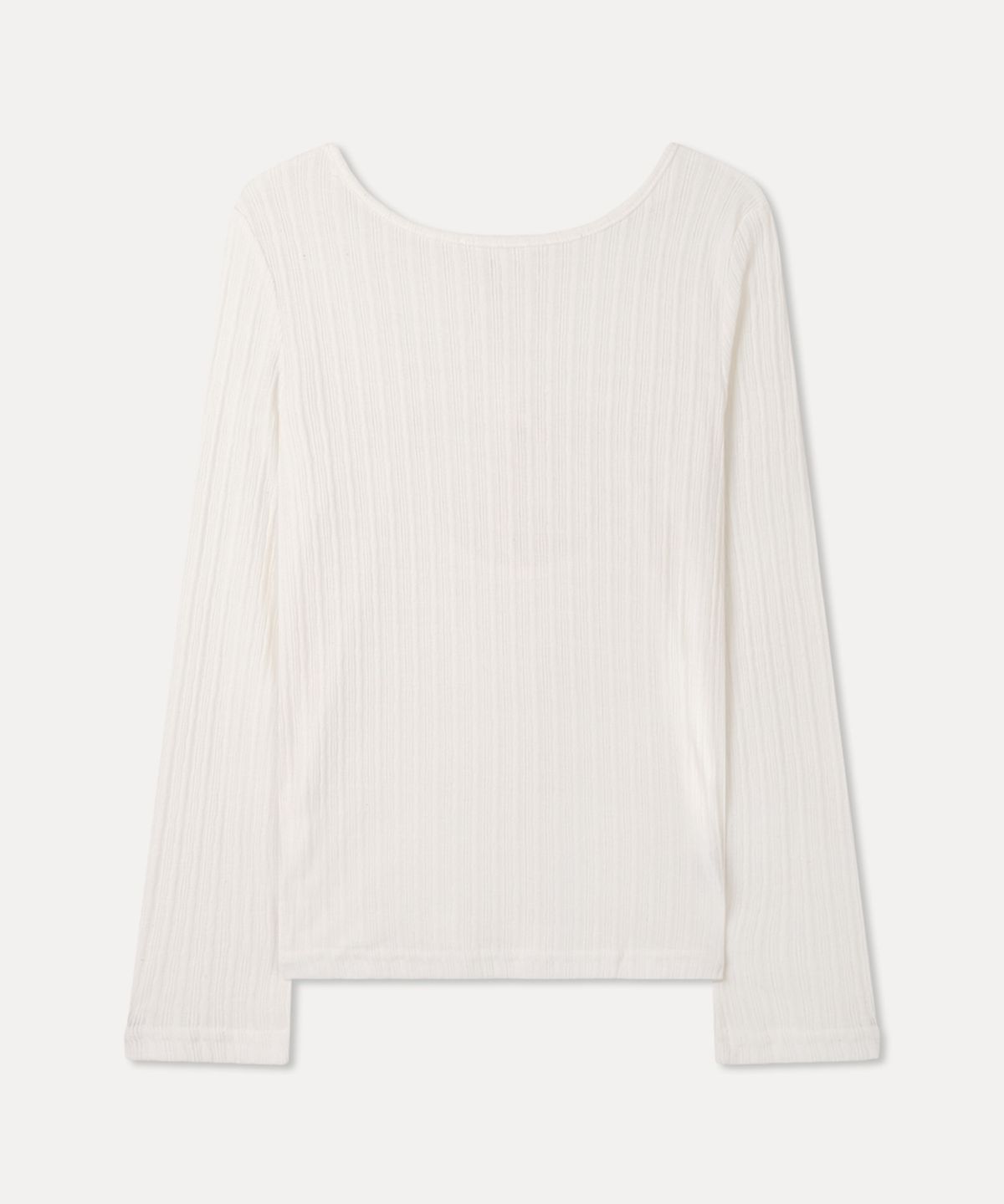 미쏘(MIXXO) 백 스트랩 긴팔 티셔츠_MIWLWG47SS