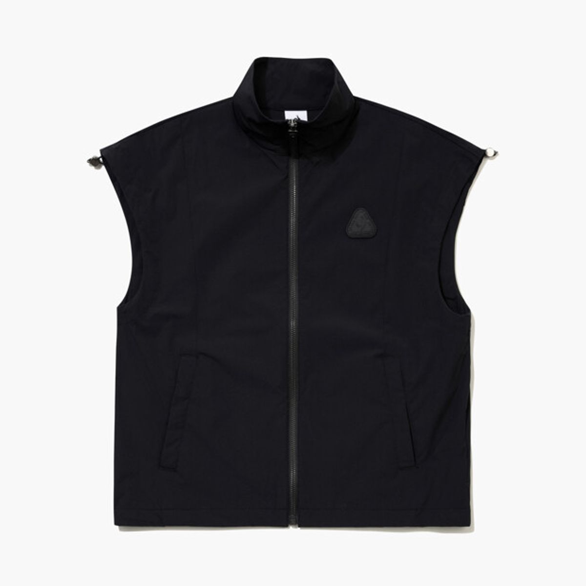 르꼬끄 골프(LECOQ GOLF) 여성 에센셜 우븐 베스트 _BLCK GR122LWV31