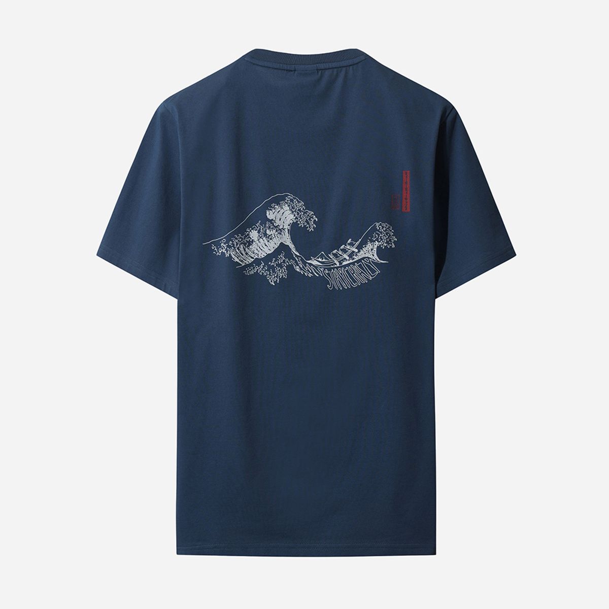 디오디(DOD) 토락원 빅 웨이브 반팔 티셔츠(NAVY)