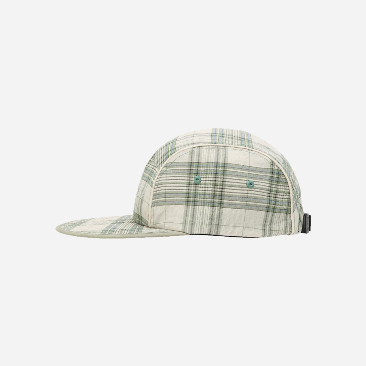 디오디(DOD) 체키 시어서커 와이드 캡(BEIGE PATTERN)