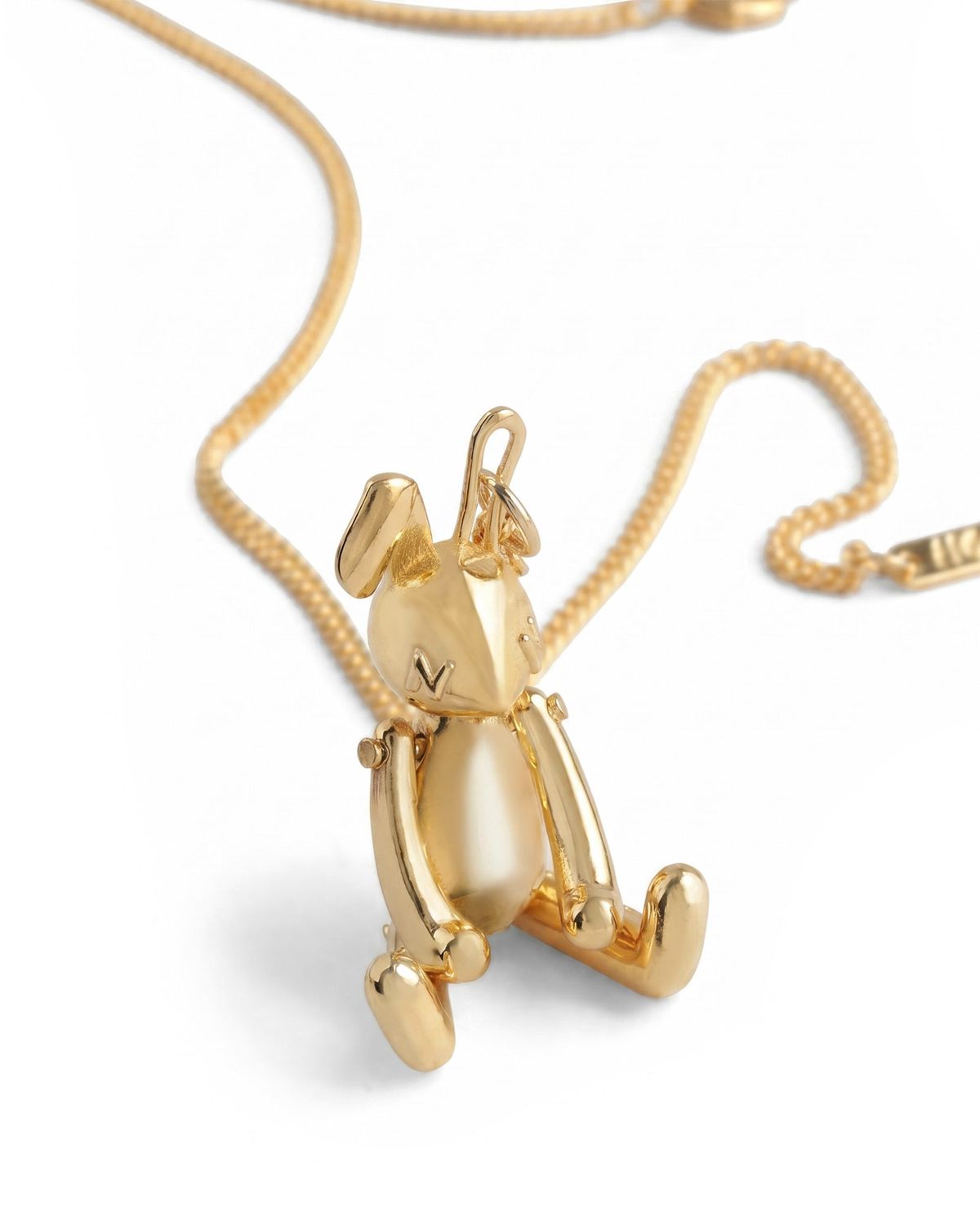 논논(NONENON) BUNNY SILVER925 (18K GOLD PLATED)