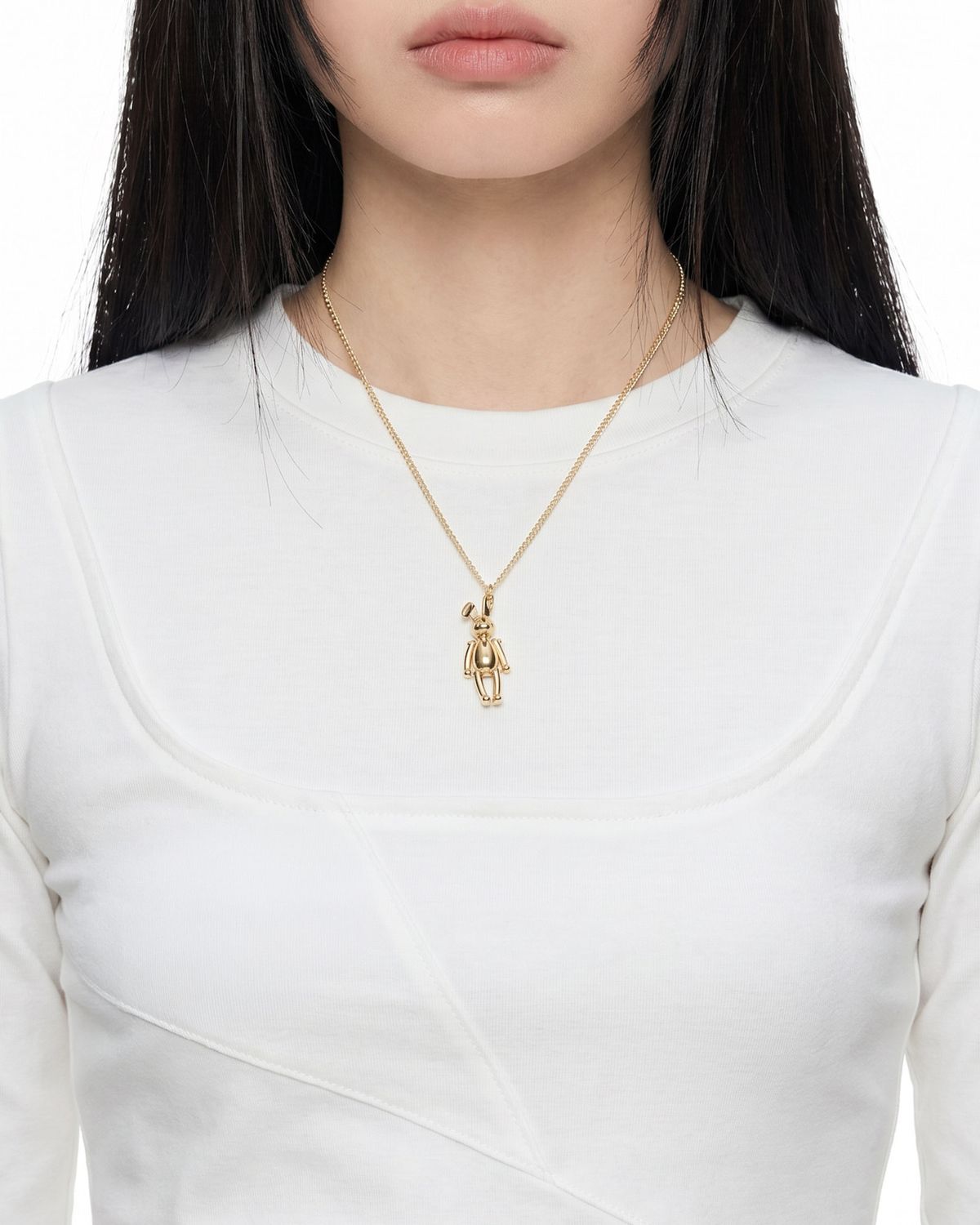 논논(NONENON) BUNNY SILVER925 (18K GOLD PLATED)