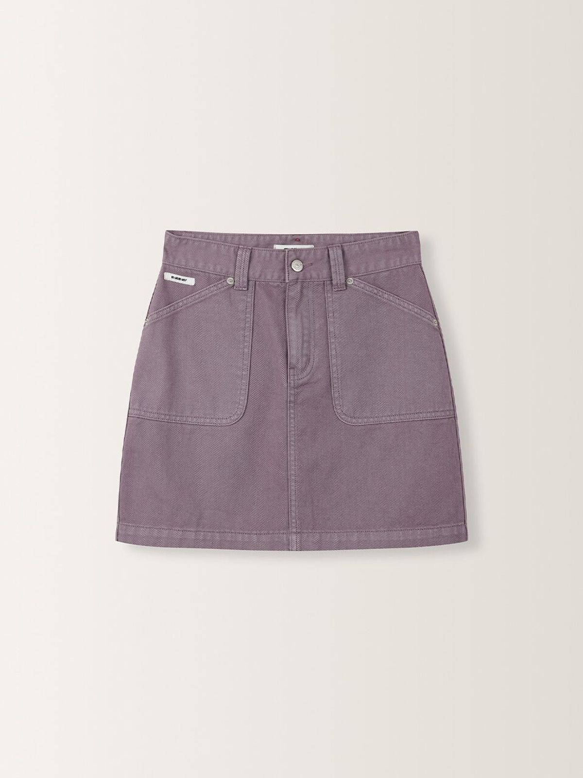 뮈뮈에르(MUEMUER) Dying Mini Denim Skirt MU2633SK301M