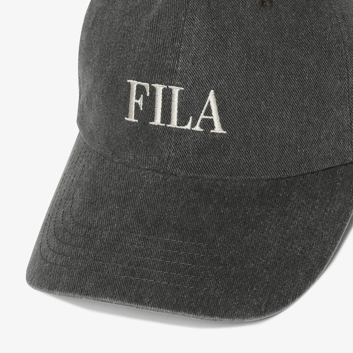 휠라(FILA) 에센셜 코튼 로고 볼캡(FS261CP01X009006)