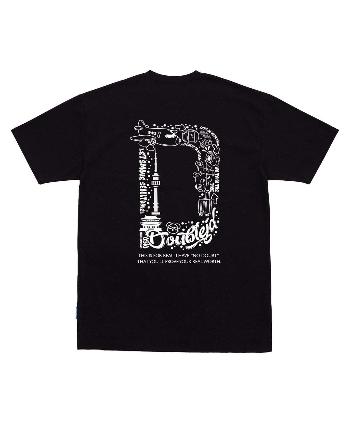 더블제이디(DOUBLE JD) 트레블 반팔티